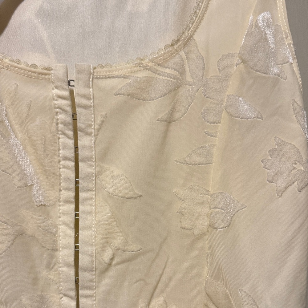 Elegant Cream Floral Top